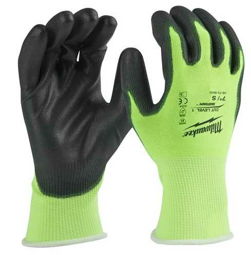 Milwaukee Hi-Vis Schnittschutzhandschuhe Klasse 1/A (Größe 10 (XL))