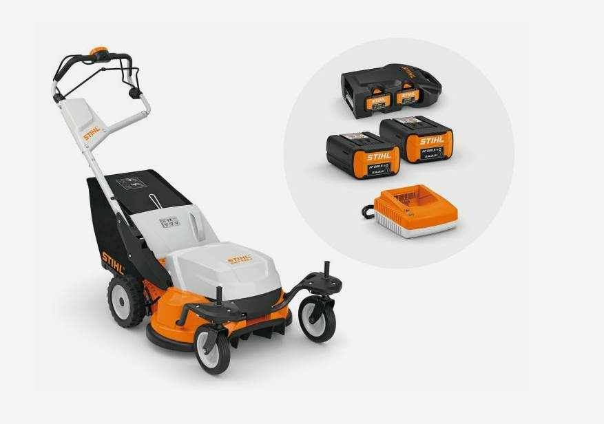 STIHL RMA 765 V Set2xAP500S+AL501+ADA700