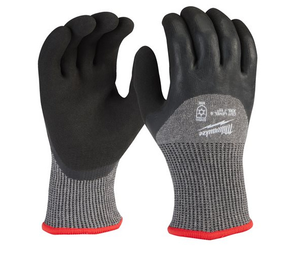 Milwaukee Kälte-Schnittschutzhandschuhe Klasse 5/E (Größe 10 (XL) 12er Pack)