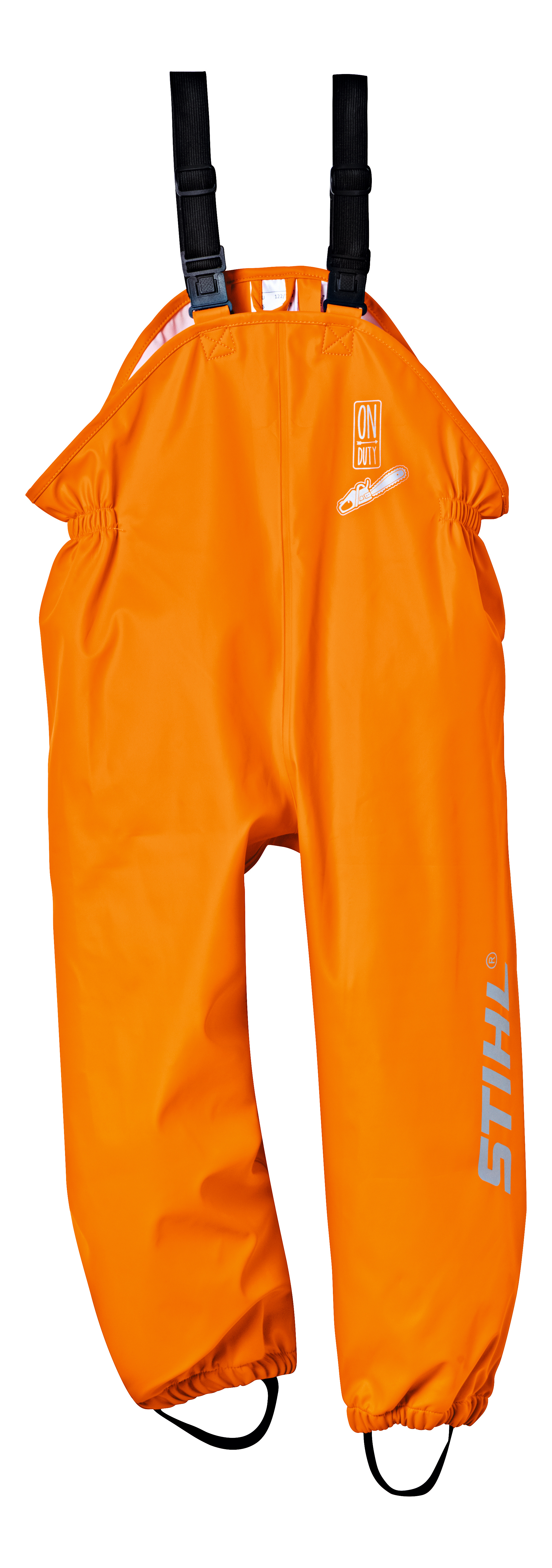 Regenhose orange Gr 110-116