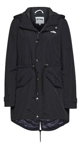 Parka ICON Damen schwarz Gr XS