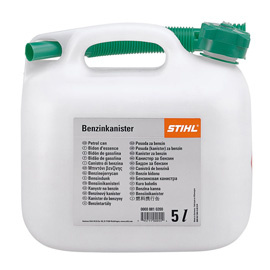 Benzinkanister 5 L transparent