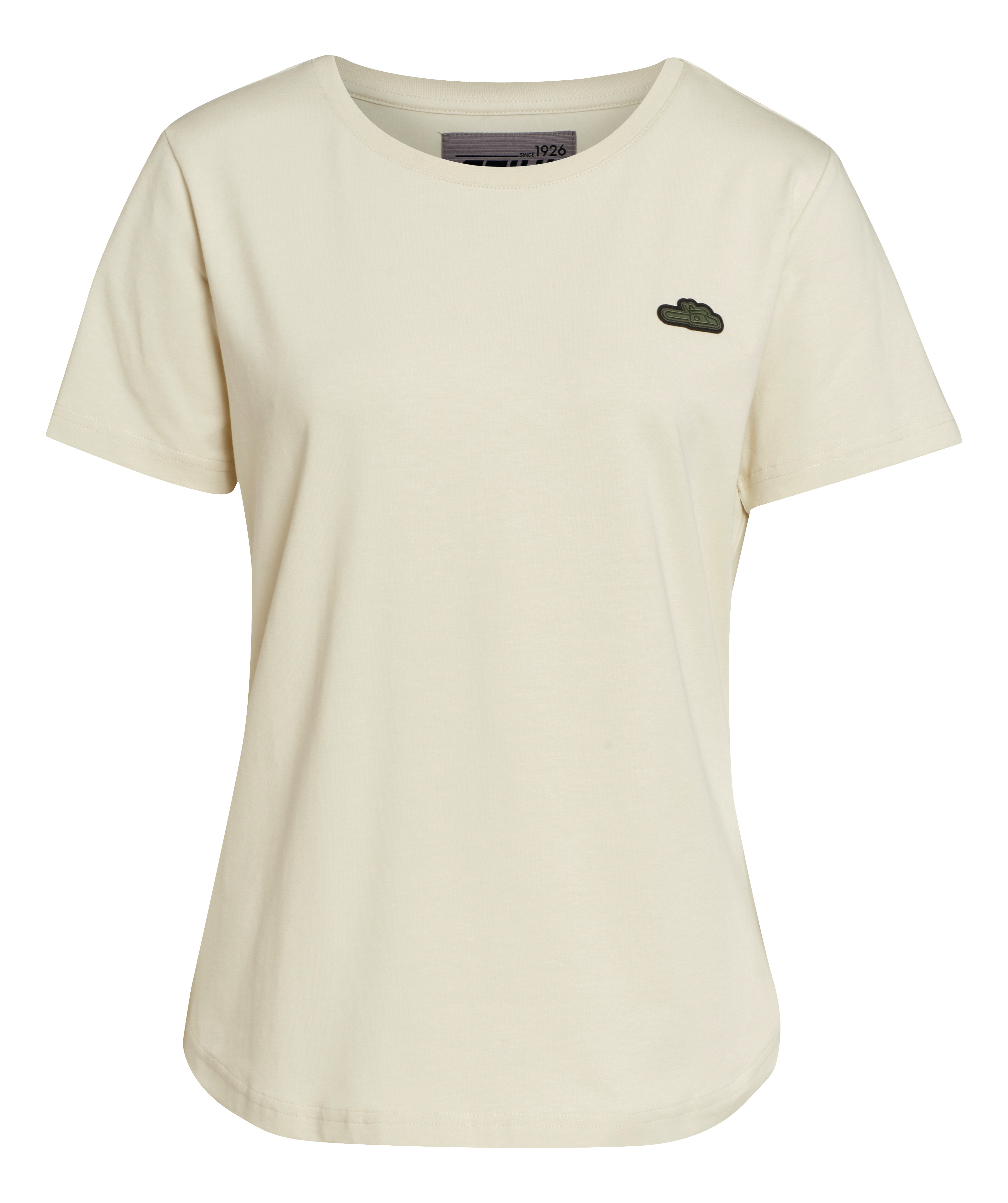 T-Shirt Damen ICON beige Gr M